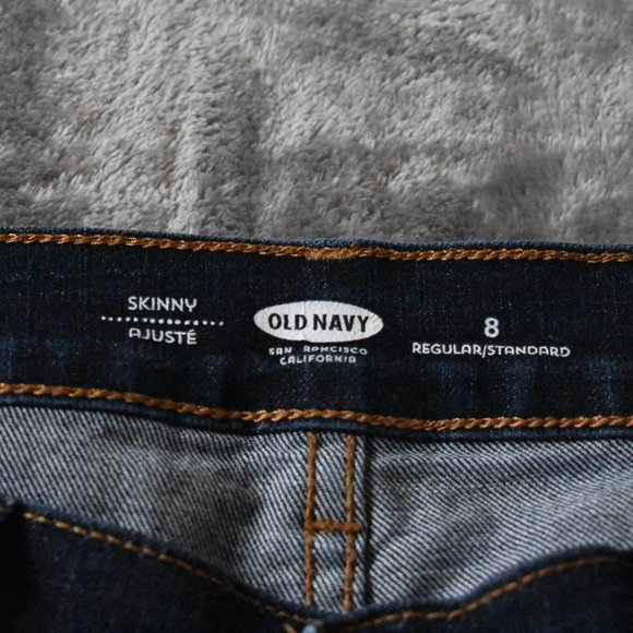 EUC Old Navy Skinny Jeans Sz 8 - Picture 5 of 13